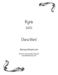 Kyrie SATB choral sheet music cover Thumbnail